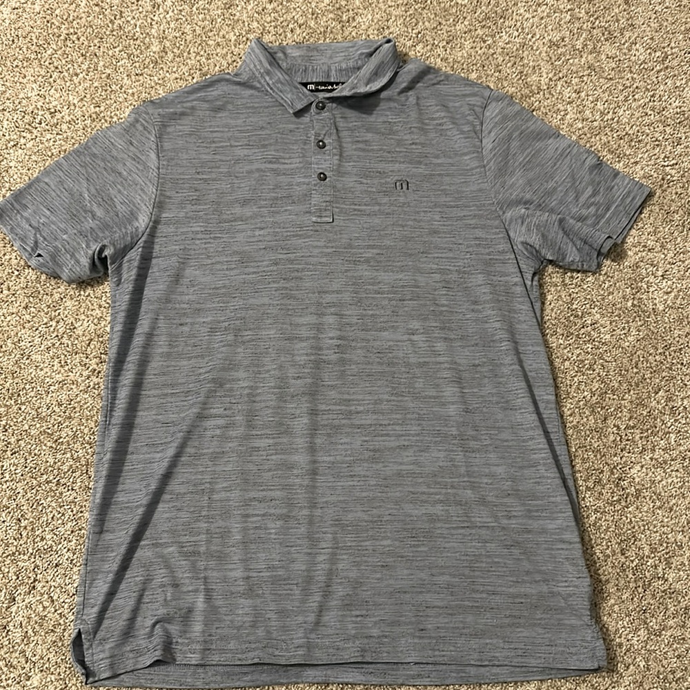 Travis Matthew ultra lightweight performance fabric polo, men’s L